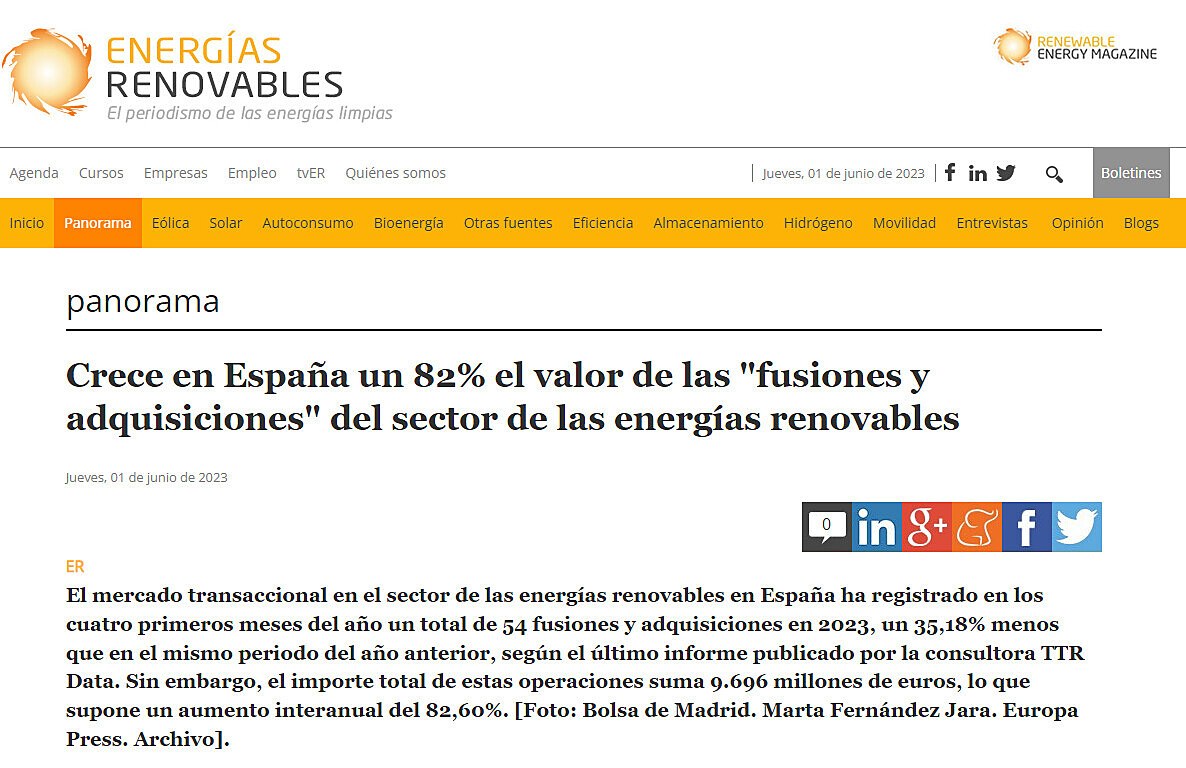 Crece en Espaa un 82% el valor de las 